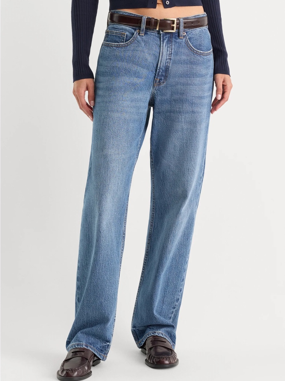 NWT Good American Good 90s Relaxed Jeans Size 15